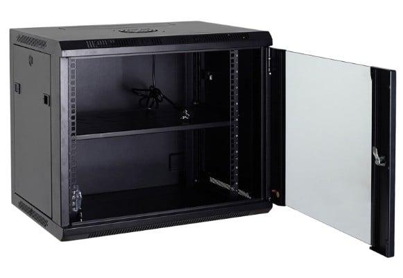 VIP Vision 4RU 450mm Pre-assembled Wall-Mount Data Cabinet jpg