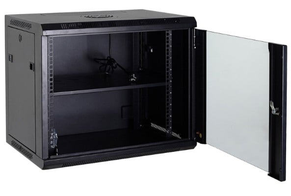 VIP Vision 12RU 450mm Pre-assembled Wall-Mount Data Cabinet jpg