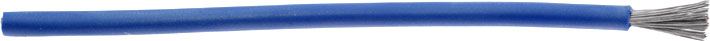 50/0.25 (2.5mm2) V180 Silicone Wire Blue Per Meter