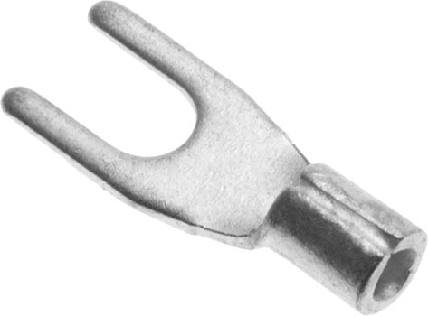 Photo of a 3mm stud slotted terminal.