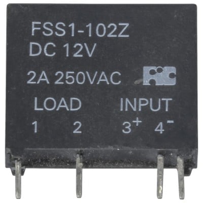 Solid State Relay PCB 250VAC 2AMP 12VDC Control jpg
