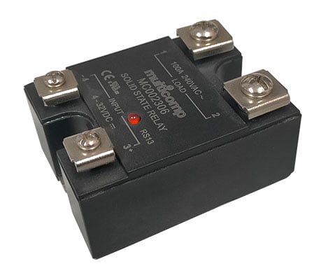 Solid State Relay 240VAC 100A 4-32VDC Control jpg