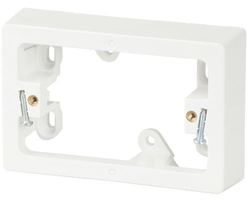 Deep Mounting Block - 34mm, White jpg