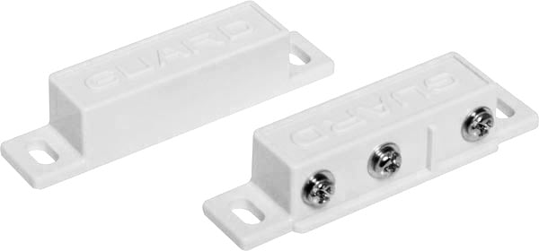 Photo of a magnetic door reed switch set NO/NC.