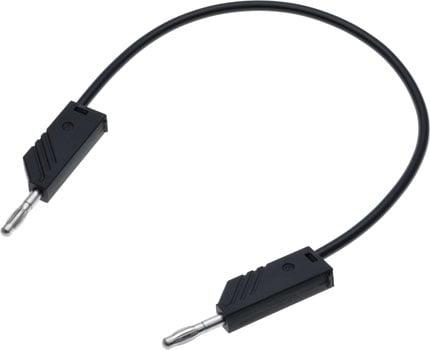 Test Lead 4mm Banana Plug 250mm Black