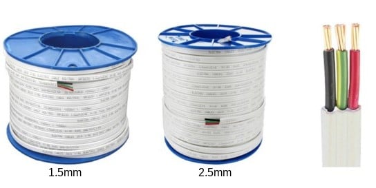 Twin Active & Earth TPS Cable 100m jpg