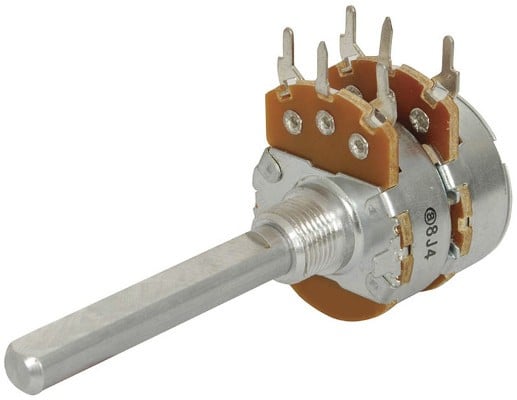 VGU Dual Gang Linear B Potentiometer 24mm jpg