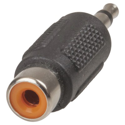 3.5mm Mono Plug to RCA Socket Adaptor JPG