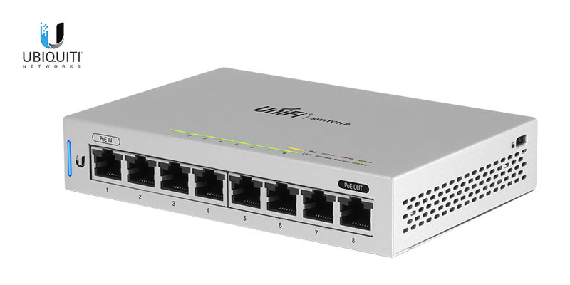 Ubiquiti UniFi Switch 8 Port Low Power, non-PoE