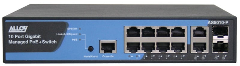 Alloy AS5010-P 10 Port Layer 3 Lite Managed PoE+ Switch jpg