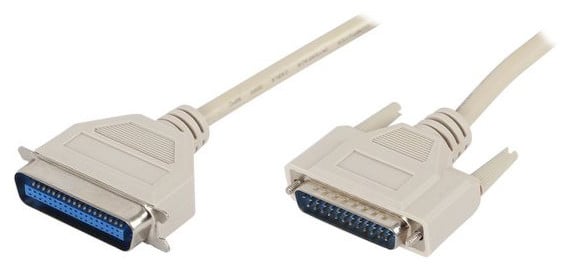 Centronics - DB25M Printer Cable 5mtr