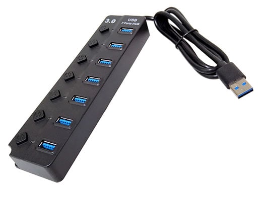 CM1100 7 Port USB Hub 3.0 High Speed