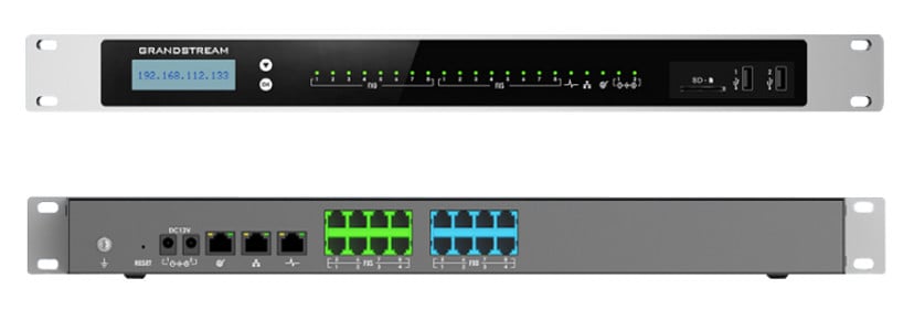 Grandstream UCM6308 On Premise IP PBX with 8x FXO ports and 8x FXS ports