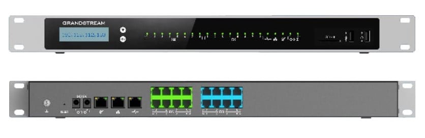 Grandstream UCM6308A On Premise IP PBX (Audio Only) with 8 FXO ports and 8 FXS ports