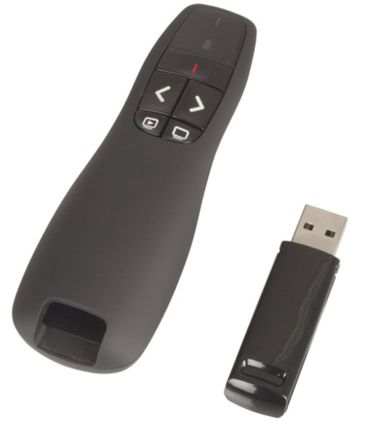 Wireless Presenter Pen Laser Pointer with USB Receiver