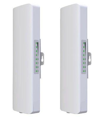 2 x Preconfigured 900Mbps 5.8GHz Wireless Bridge jpg