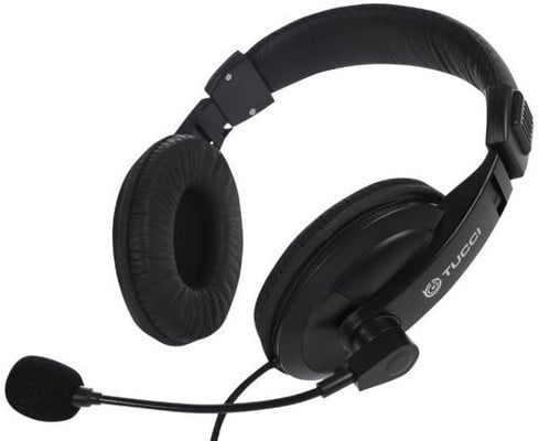 Multimedia Headset with Microphone and Volume Control 2 x 3.5mm jpg