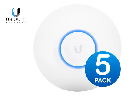 Ubiquiti UniFi AP SHD Wave 2 Dual Band 802.11ac with Security & BLE 5 Pack