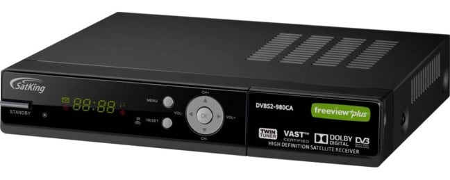 SatKing DVBS2 980CA Twin Tuner VAST Satellite TV Receiver jpg