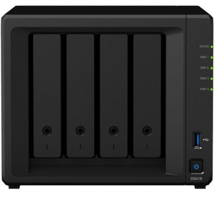 Synology DiskStation DS418 4-Bay 3.5\