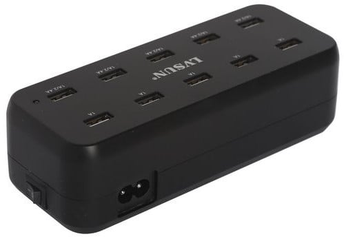 USB Intelligent Charger 10 Port 60W jpg