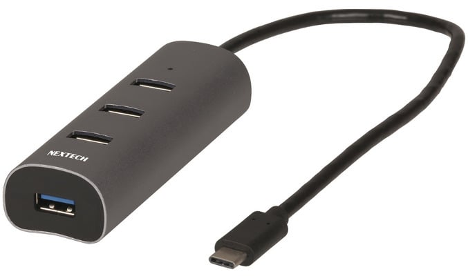 USB Type C Hub 4 Port