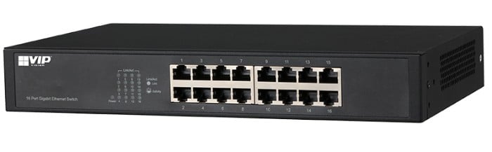 16 Port Unmanaged Gigabit Ethernet Switch 10/100/1000Mbps jpg
