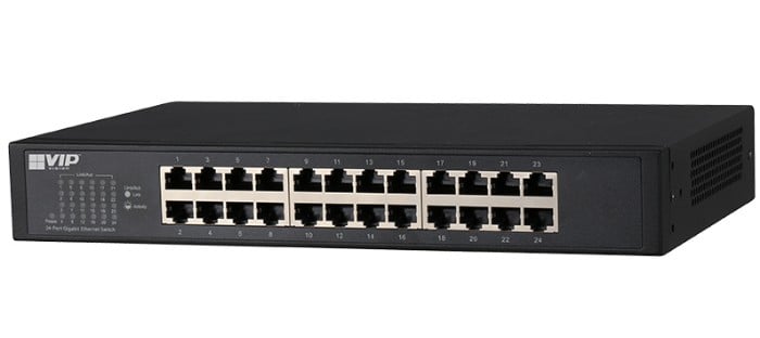 24 Port Unmanaged Gigabit Ethernet Switch 10/100/1000Mbps jpg