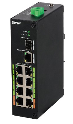 8 Port Unmanaged Fast Extended PoE Ethernet Switch jpg