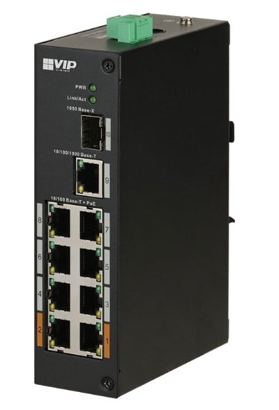 8 Port Unmanaged Fast PoE Ethernet Switch jpg