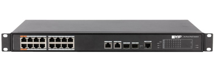 16 Port Managed Fast Hi-PoE Ethernet Switch jpg
