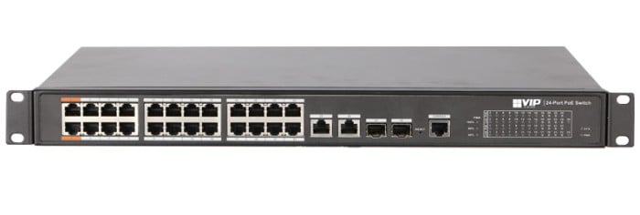 24 Port Managed Fast Hi-PoE Ethernet Switch jpg