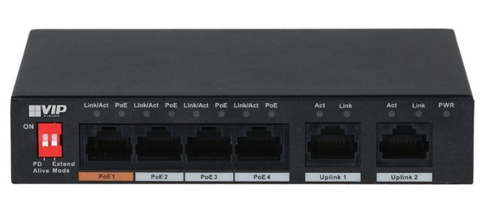 4 Port Unmanaged Fast Hi-PoE Ethernet Switch jpg