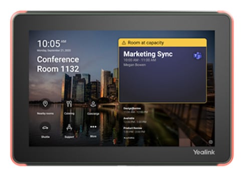 Yealink ROOMPANEL-TEAMS All-In-One Meeting Room Scheduling Panel for Teams