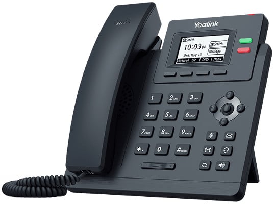 Yealink T31G 2 Line IP Phone, 132x64 LCD jpg