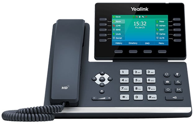 Yealink SIP-T54W, 16 Line IP HD Phone, 4.3\