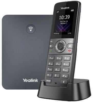 Yealink W73P High-Performance IP DECT Base Station and Handset