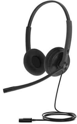 Yealink YHD342-LITE Wideband QD Dual Headset with Lightweight Foam Ear Cushion jpg