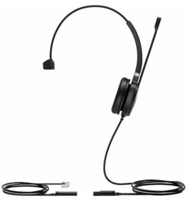 Yealink YHS36-M Mono Wideband Noise Cancelling Headset, RJ9, QD Cord, Stereo jpg