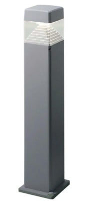 Ester 10W Square LED Bollard (Grey) jpg