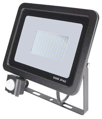 AVOL 50W Sensor LED Flood Light (6000K) jpg
