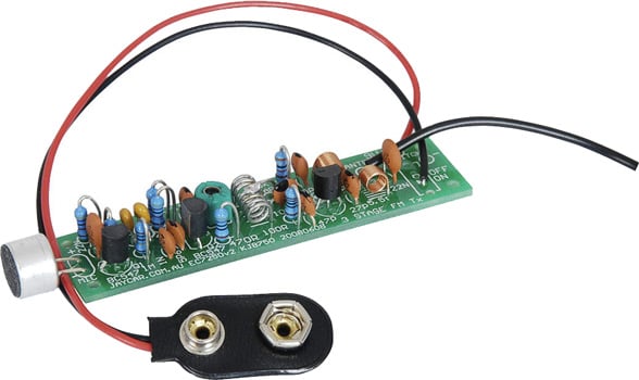 3-Stage FM Transmitter Kit Assembled