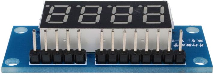 Panneaux Lumineux Module Jaune/Vert C44112 Afficheur Numérique Nombre de Chiffre 1 LED 7 Segments 19x12.6x8mm THT AERZETIX Lot de 4 