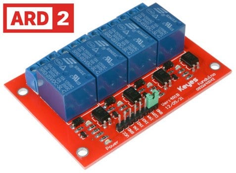 Arduino Compatible ARD2 4 Channel High Voltage Relay Module