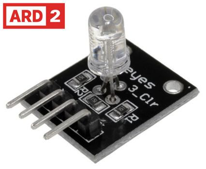 Arduino Compatible ARD2 Full Colour RGB LED Module