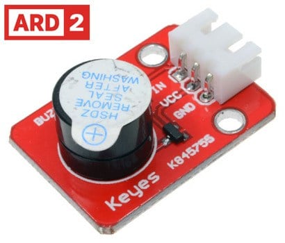 Arduino Compatible ARD2 Piezo Buzzer Module with Linker Socket