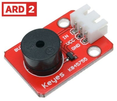 Arduino Compatible ARD2 Piezo Transducer Module with Linker Socket