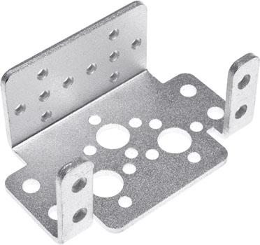 Arduino Compatible ARD2 Servo Mounting Bracket Metal | Wiltronics
