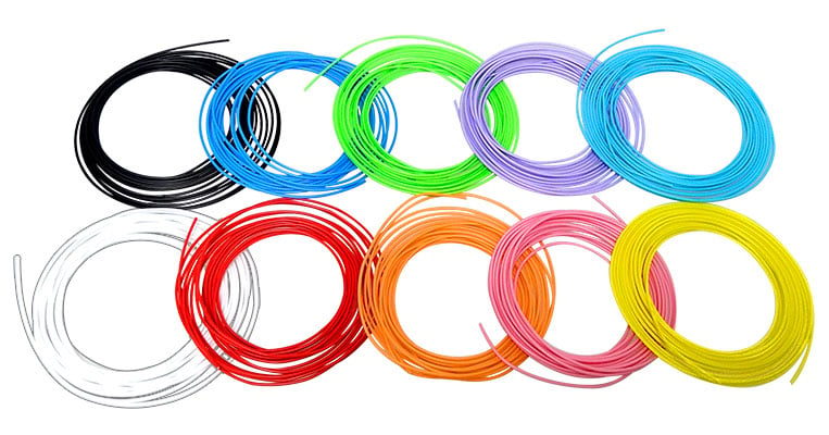 DF1295 - PCL Low Temp 3d Pen Filament 10 Pack