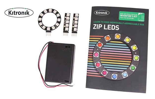 ZIP LEDs Add-On Pack for Kitronik Inventors Kit for Micro:bit